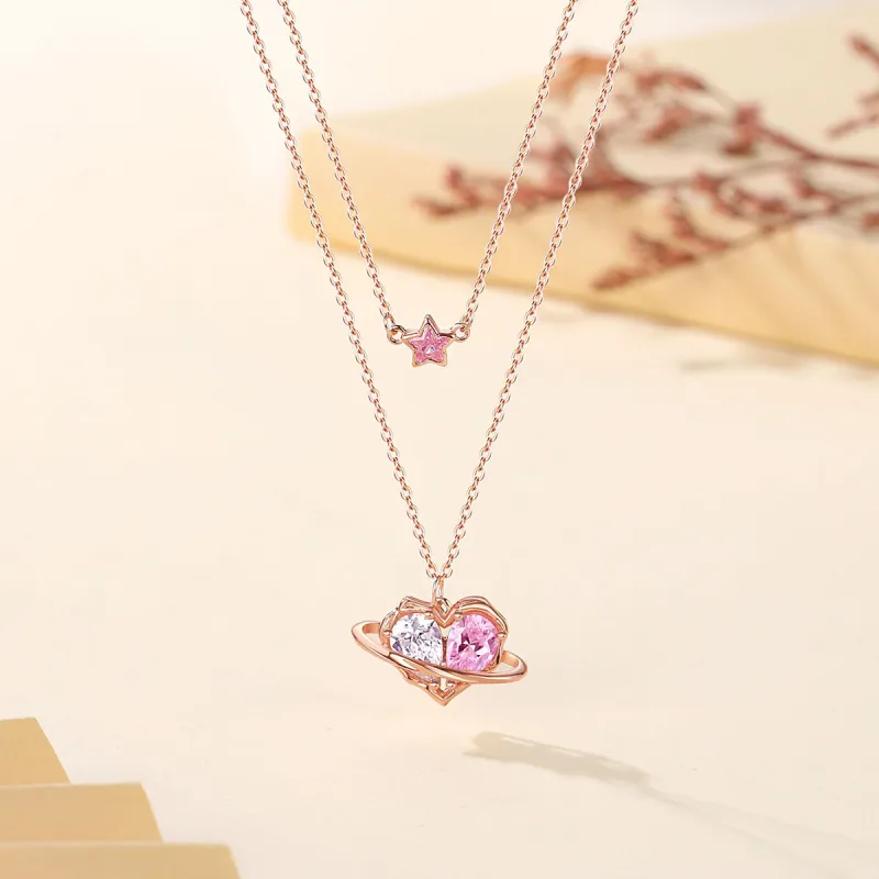 Nine Music S925 Silver Necklaces Women's-1