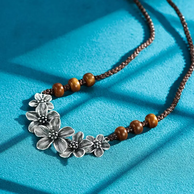 Nine Music S925 Silver Necklaces Women's-2