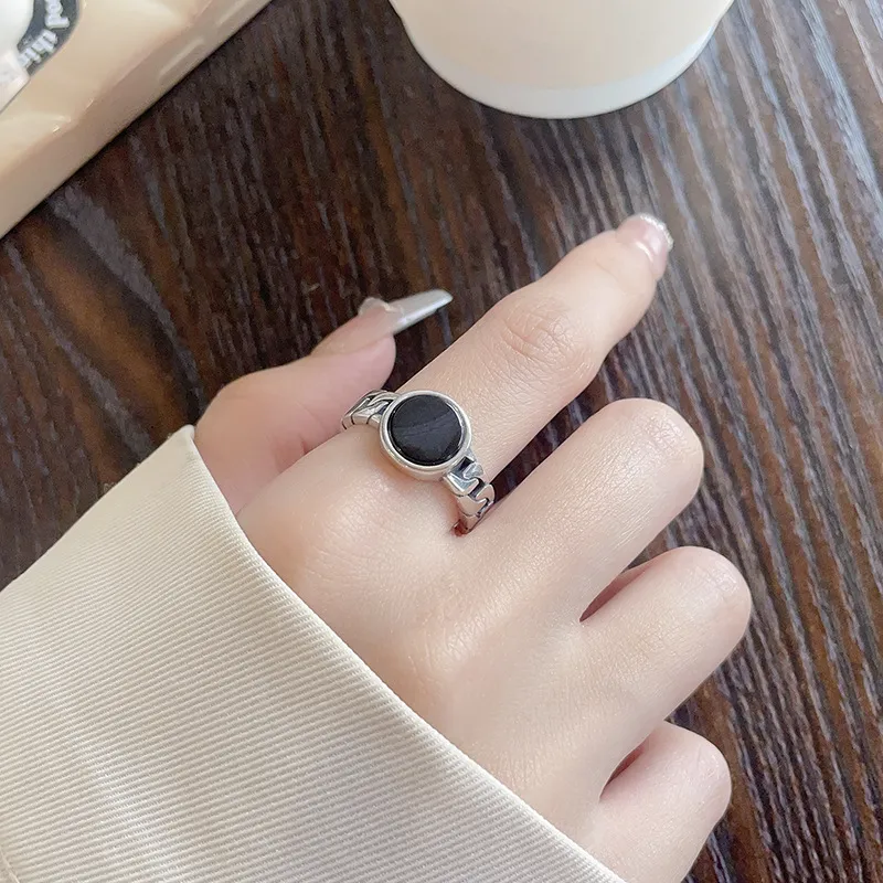 Nine Music S925 Silver Rings Men's-5