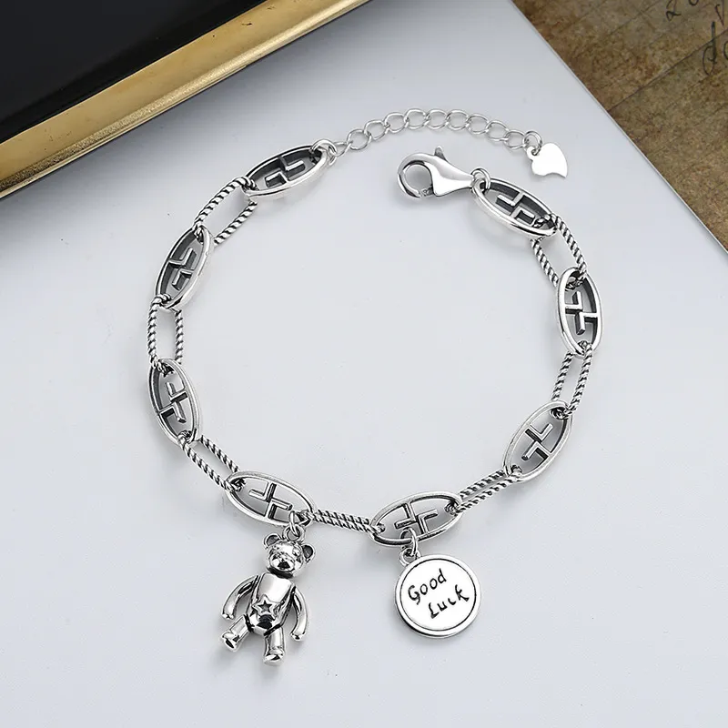 Nine Music S925 Silver Bracelets Unisex-1