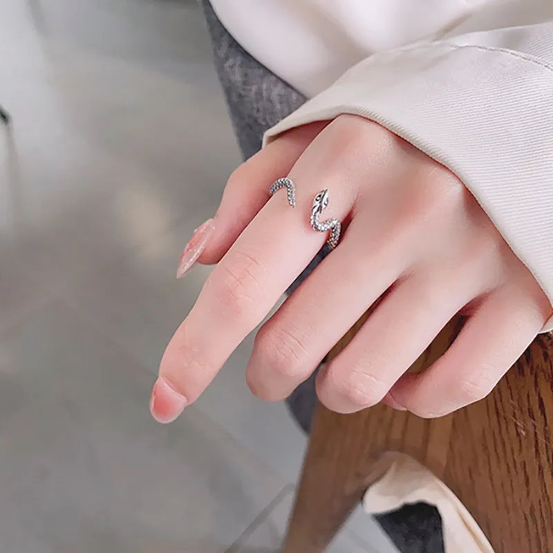 Nine Music S925 Silver Rings Women's-7