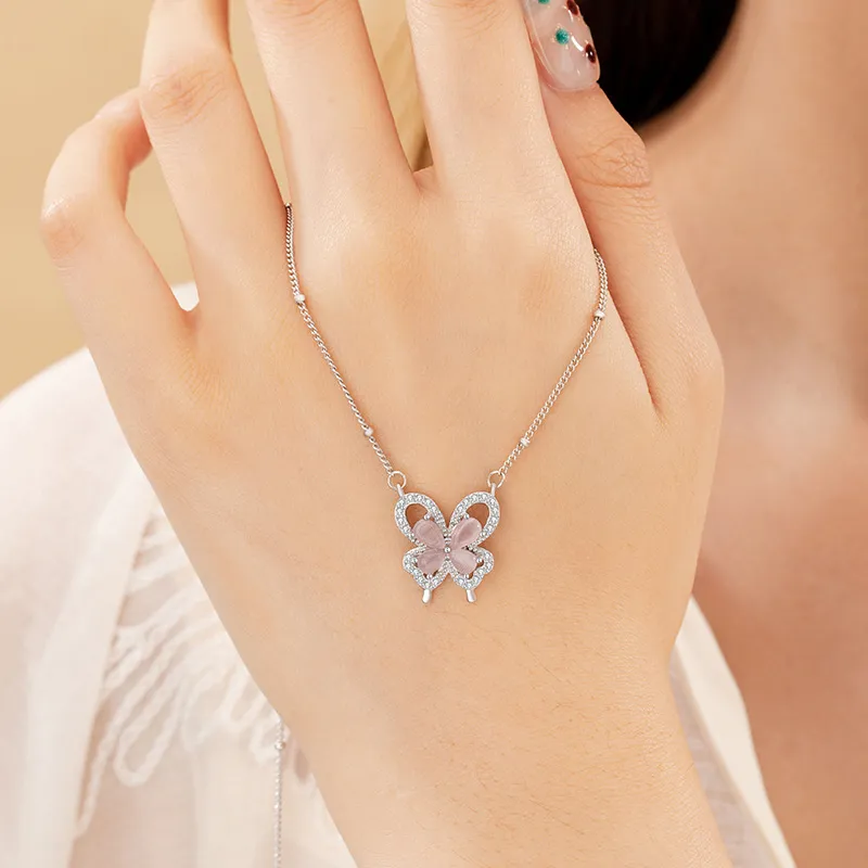 Nine Music S925 Silver Necklaces Women's-4