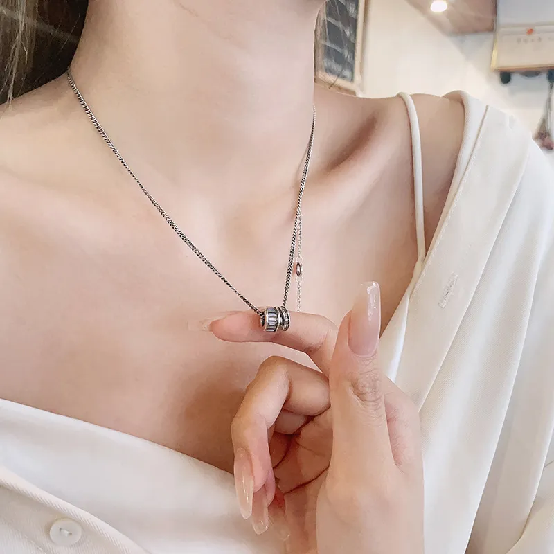 Nine Music S925 Silver Necklaces Women's-5