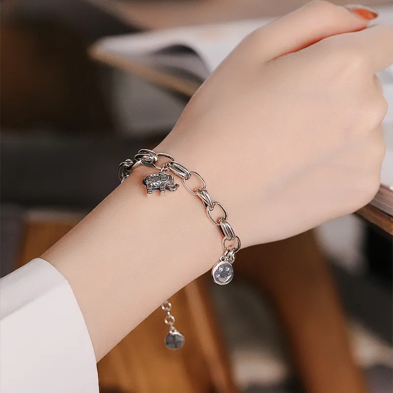 Nine Music S925 Silver Bracelets Unisex-5
