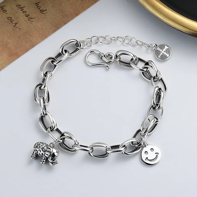 Nine Music S925 Silver Bracelets Unisex-1