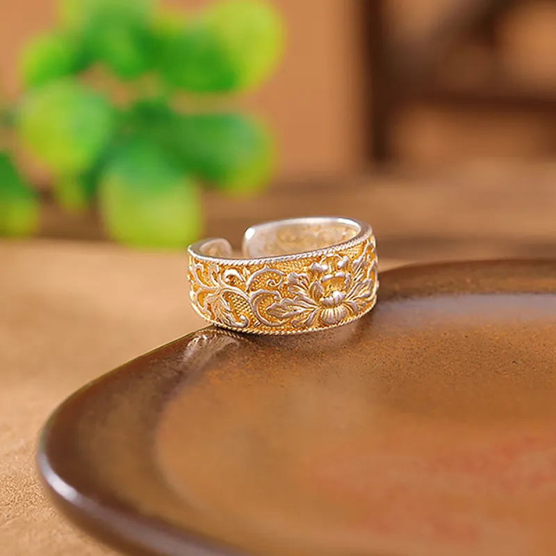 Nine Music 999 Fine Silver Rings Women's-2