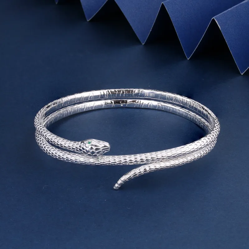 Nine Music 999 Fine Silver Bangles Unisex-1