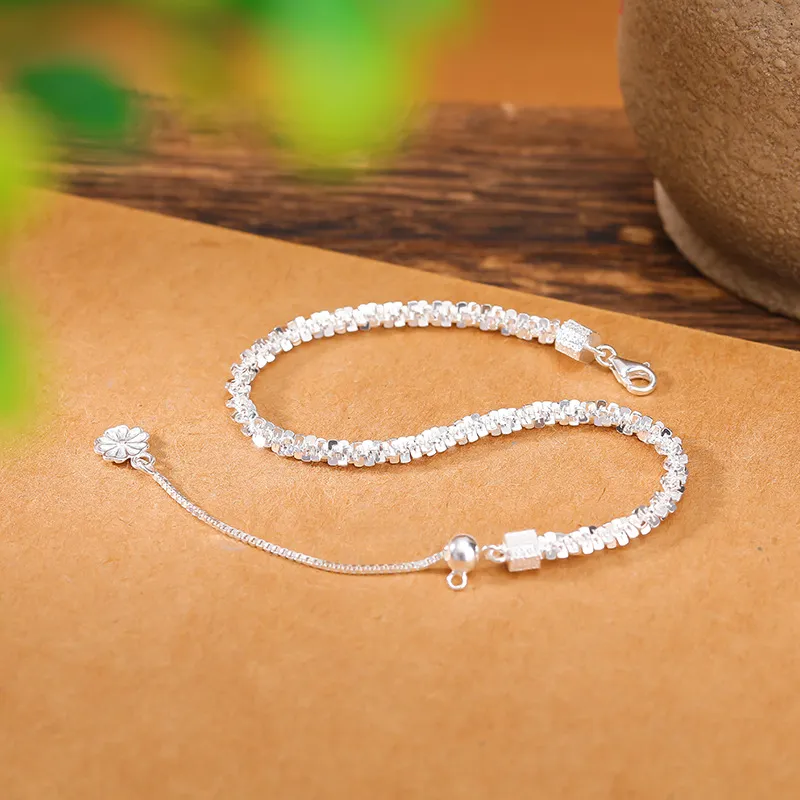 Nine Music S925 Silver Bracelets Women's-5