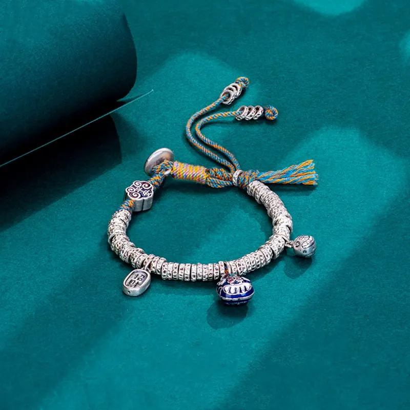 Nine Music 999 Fine Silver Bracelets Unisex-1