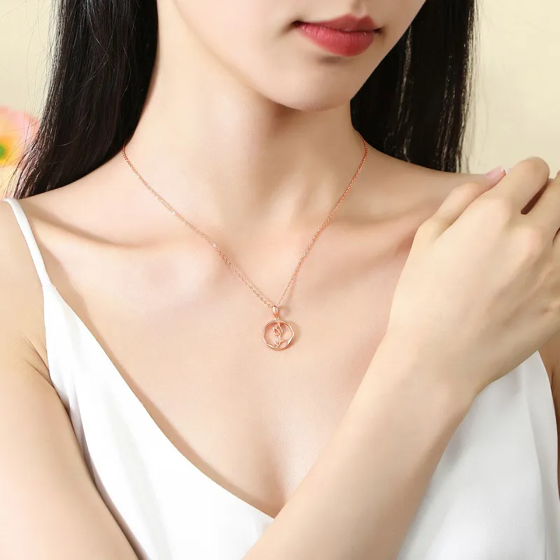 Nine Music S925 Silver Necklaces Women's-4