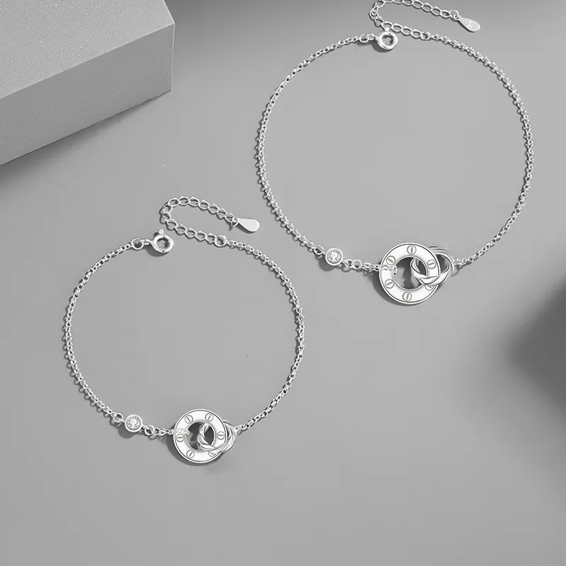 Nine Music S925 Silver Bracelets Unisex-11