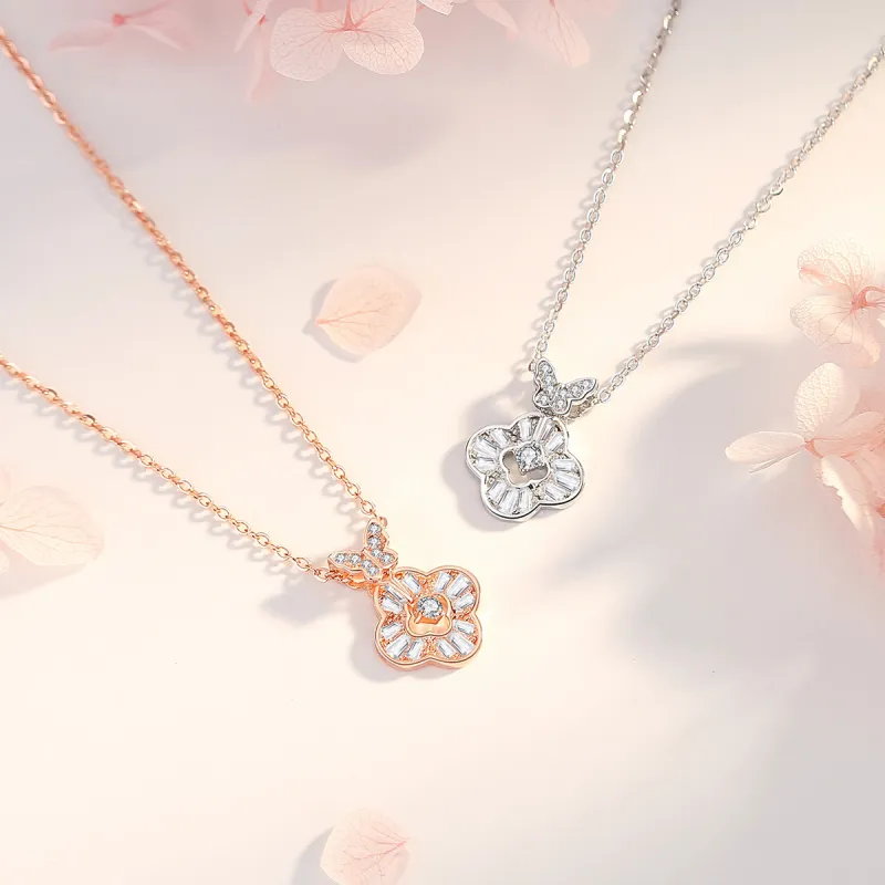 Nine Music S925 Silver Necklaces Women's-2