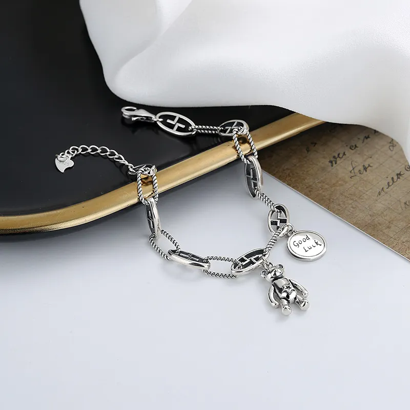 Nine Music S925 Silver Bracelets Unisex-3