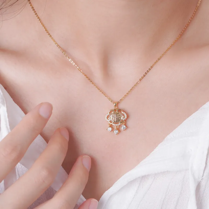 Nine Music S925 Silver Necklaces Women's-7