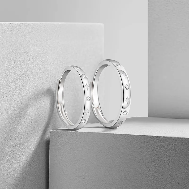 Nine Music S925 Silver Rings Unisex-3