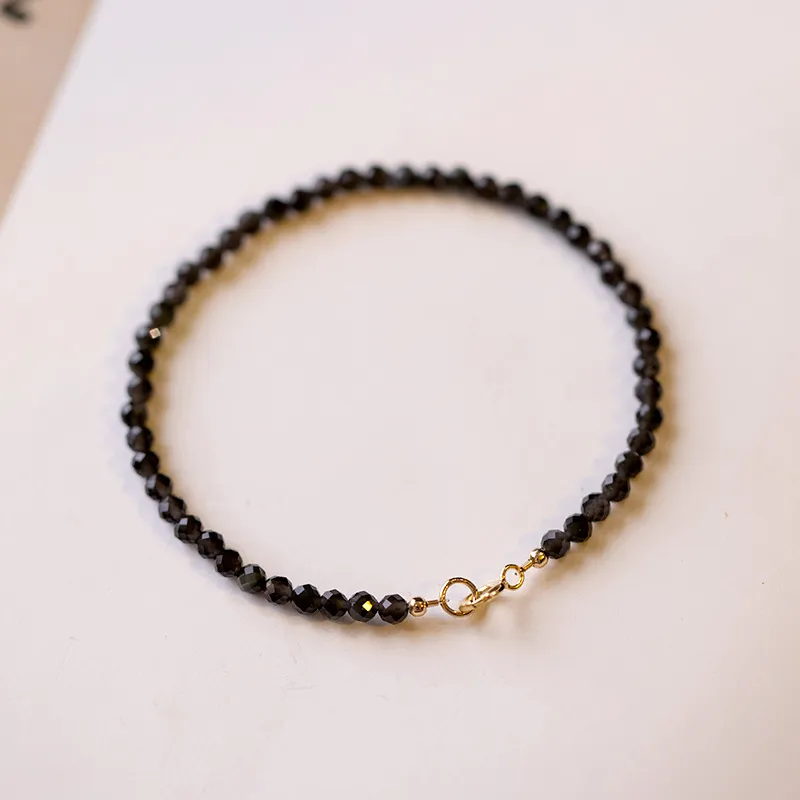 Nine Music Obsidian Bracelets Women's-2