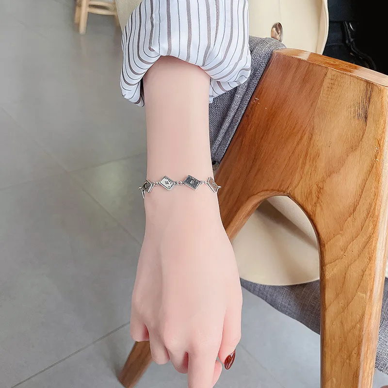 Nine Music S925 Silver Bracelets Unisex-6