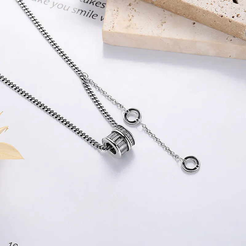 Nine Music S925 Silver Necklaces Women's-3