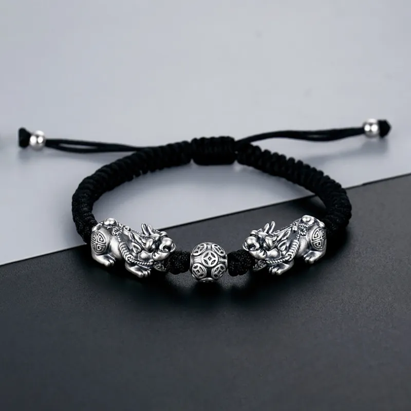 Nine Music 999 Fine Silver Bracelets Unisex-2