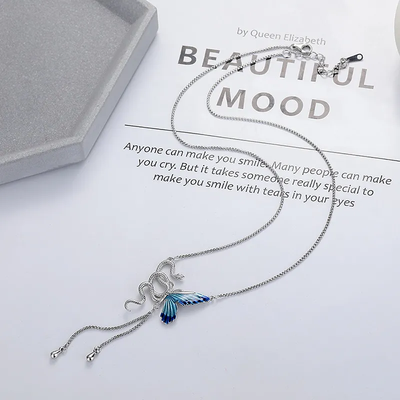 Nine Music S925 Silver Necklaces Women's-4
