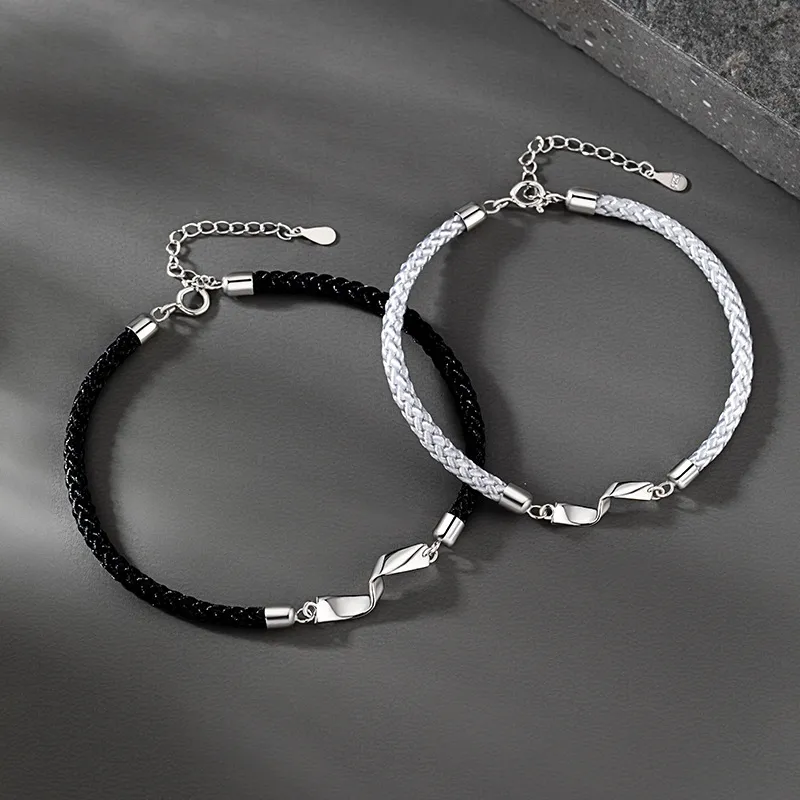 Nine Music S925 Silver Bracelets Unisex-2
