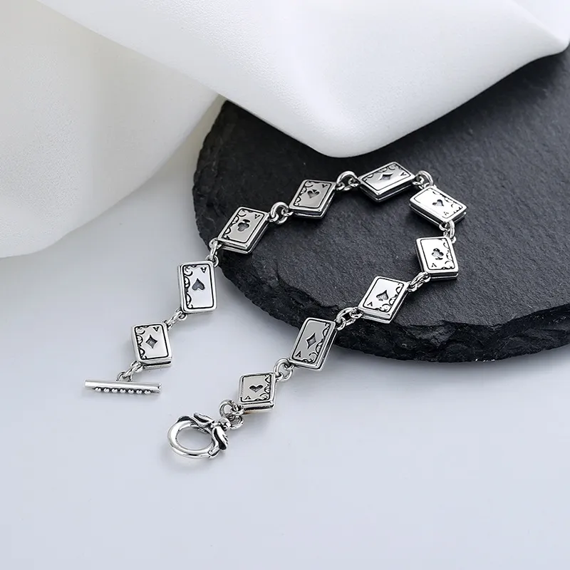 Nine Music S925 Silver Bracelets Unisex-2