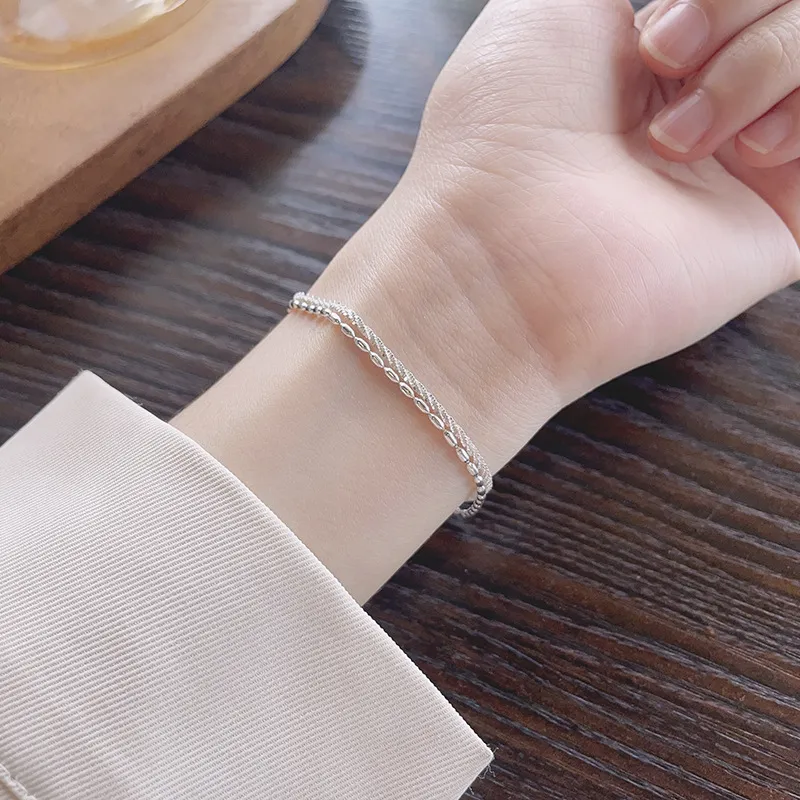 Nine Music S925 Silver Bracelets Women's-5