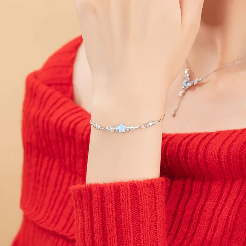 Nine Music S925 Silver Bracelets Women's-5