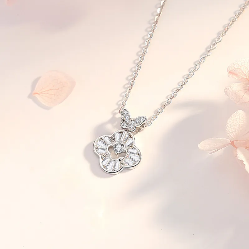 Nine Music S925 Silver Necklaces Women's-4