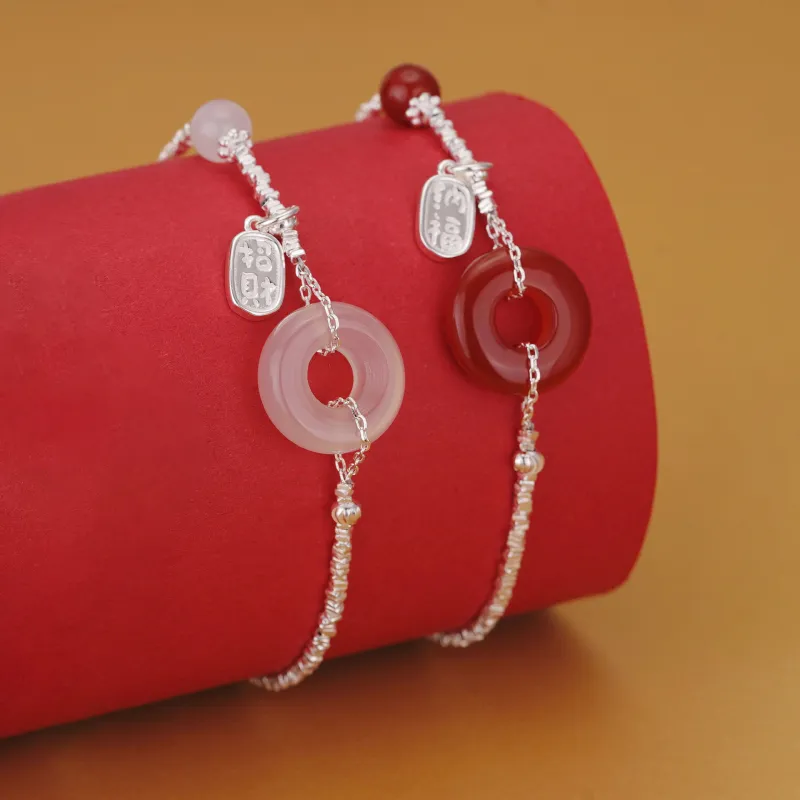 Nine Music Chalcedony Bracelets Women's-2
