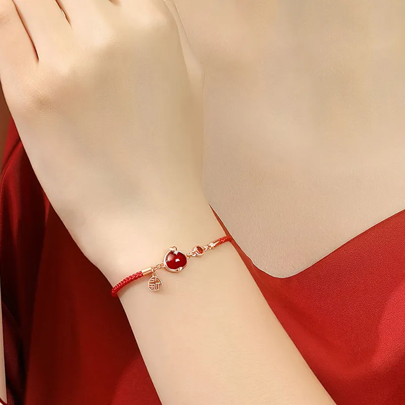 Nine Music Agate Bracelets Unisex-5