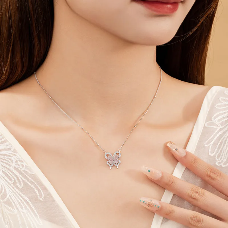 Nine Music S925 Silver Necklaces Women's-7