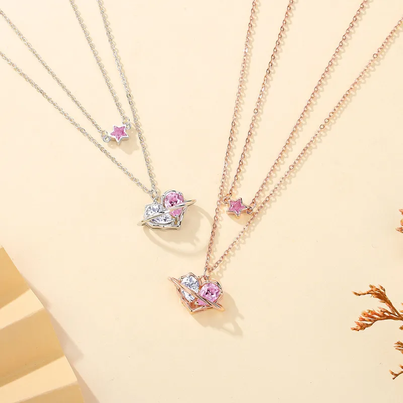 Nine Music S925 Silver Necklaces Women's-10