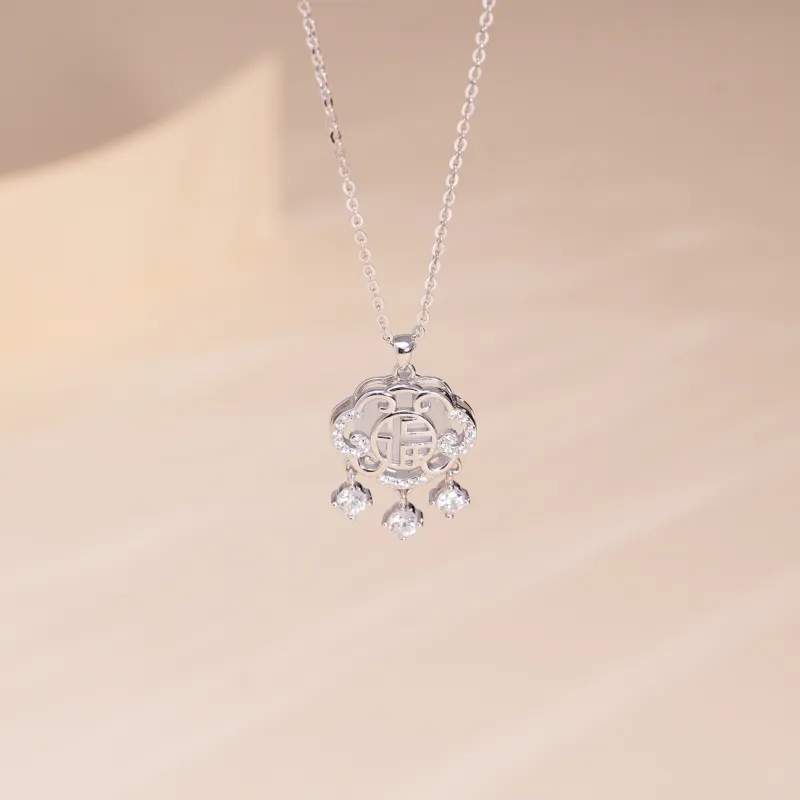 Nine Music S925 Silver Necklaces Women's-0