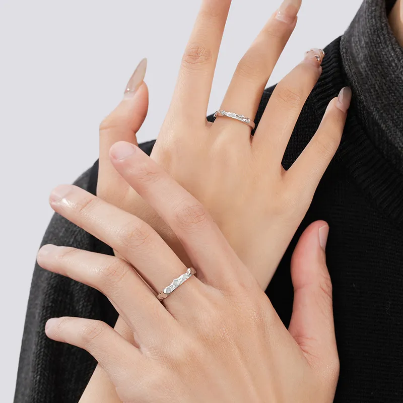 Nine Music S925 Silver Rings Unisex-11