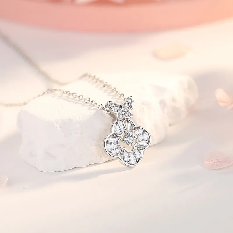 Nine Music S925 Silver Necklaces Women's-3