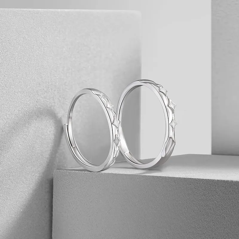 Nine Music S925 Silver Rings Unisex-6