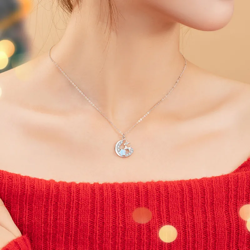 Nine Music S925 Silver Necklaces Women's-5