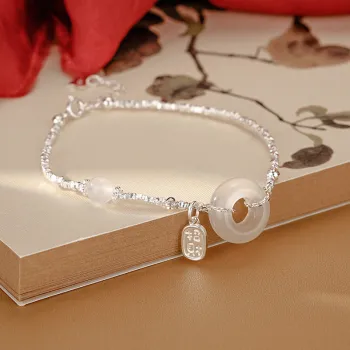Nine Music Chalcedony Bracelets Women's