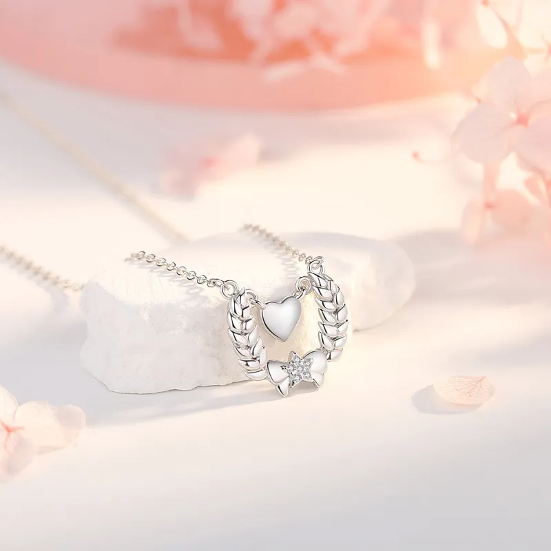Nine Music S925 Silver Necklaces Women's-5