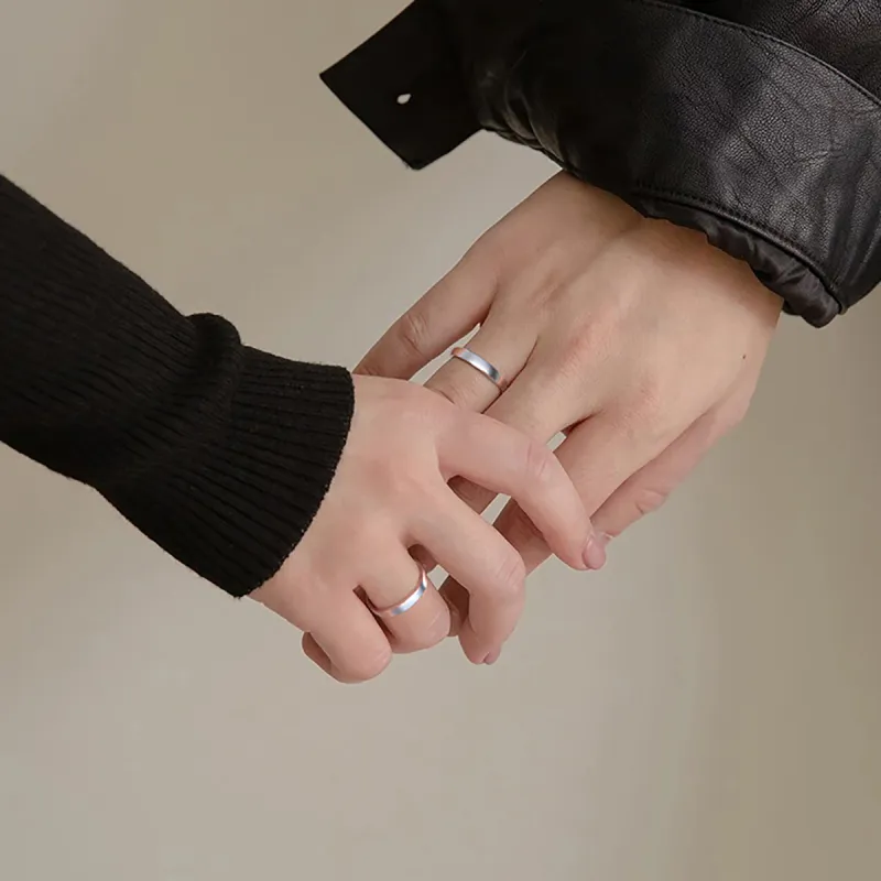 Nine Music 999 Fine Silver Sterling Silver Rings Unisex-14