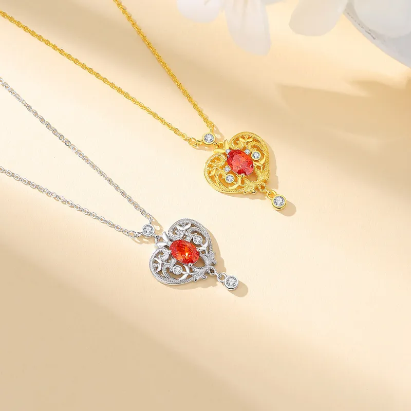 Nine Music S925 Silver Necklaces Women's-2