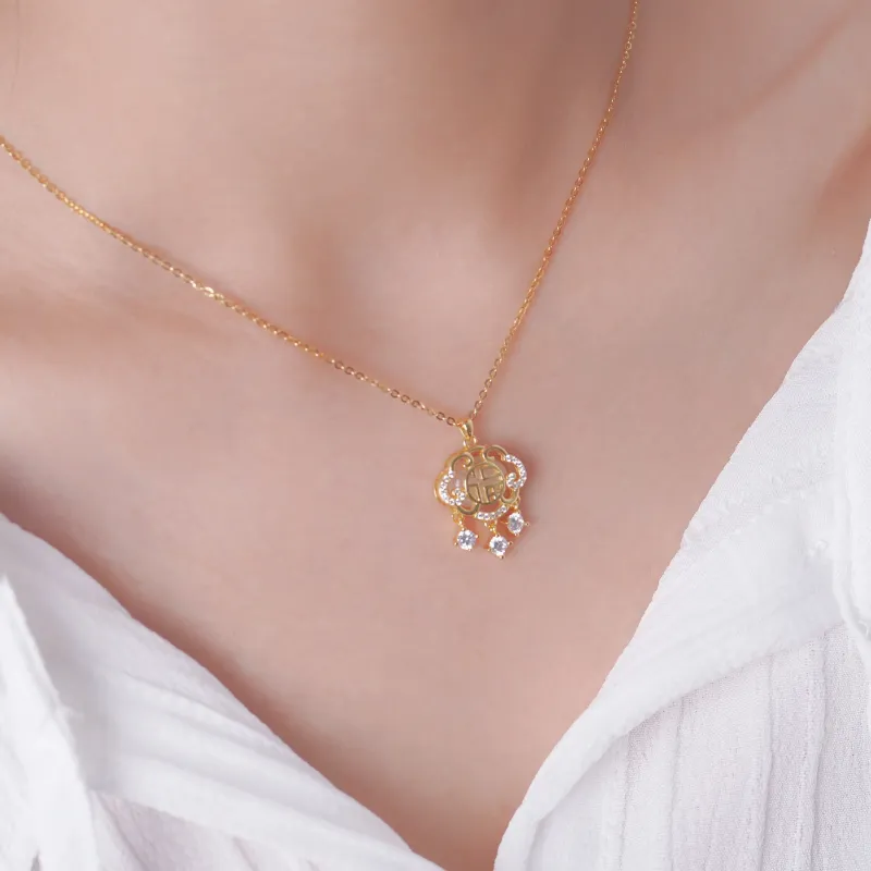Nine Music S925 Silver Necklaces Women's-8