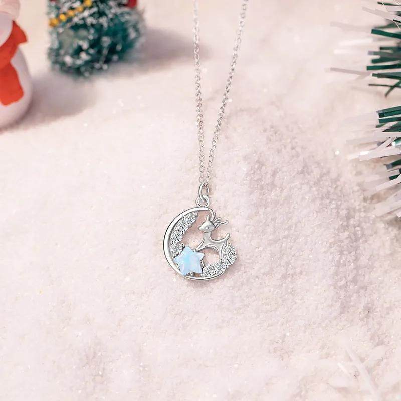 Nine Music S925 Silver Necklaces Women's-3