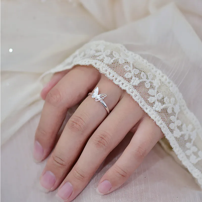 Nine Music 999 Fine Silver Rings Women's-4