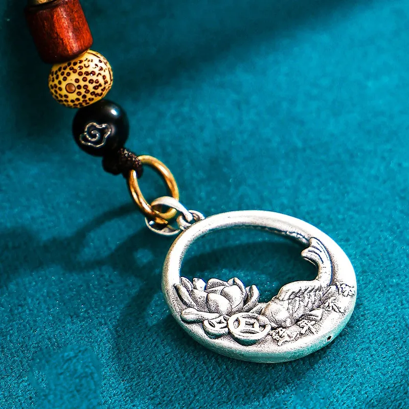 Nine Music Sterling Silver Cell Phone Pendants Unisex-2
