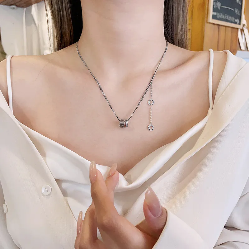 Nine Music S925 Silver Necklaces Women's-4
