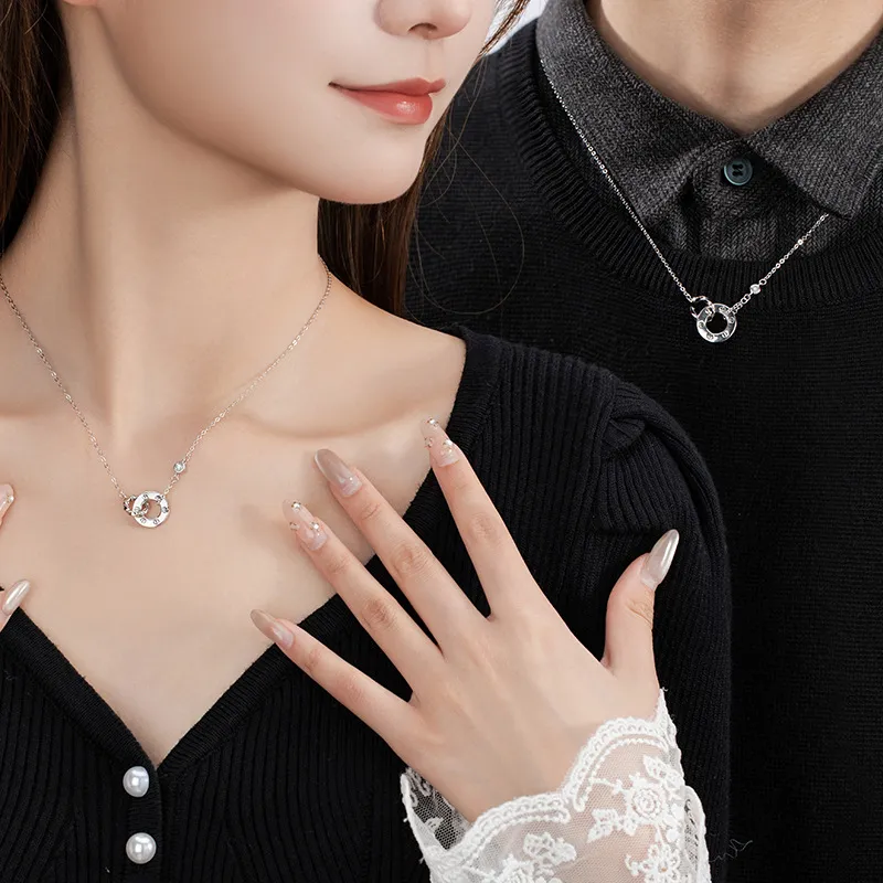 Nine Music S925 Silver Necklaces Unisex-6