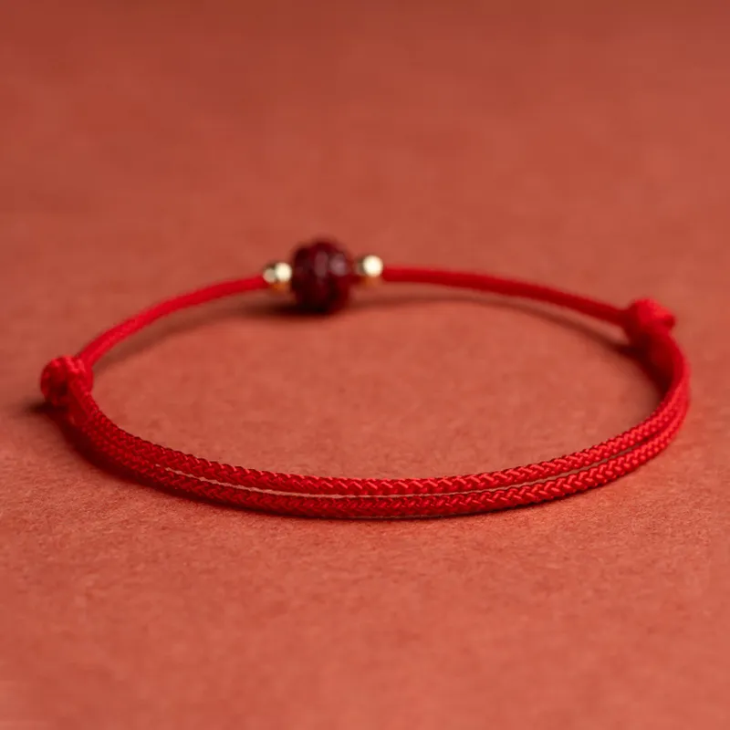 Nine Music Reconstructed Cinnabar Bracelets Unisex-3