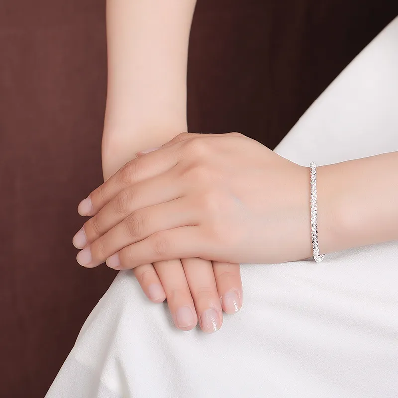 Nine Music S925 Silver Bracelets Women's-6